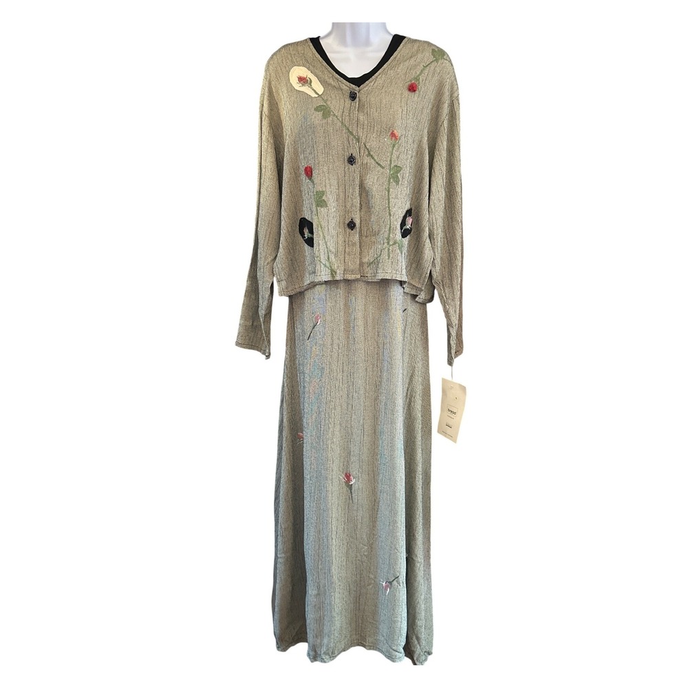 90s Bread Staley Gretzinger Dress Set Whimsigoth Cottagecore Lagenlook
